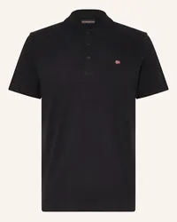 Napapijri Piqué-Poloshirt EALIS Schwarz