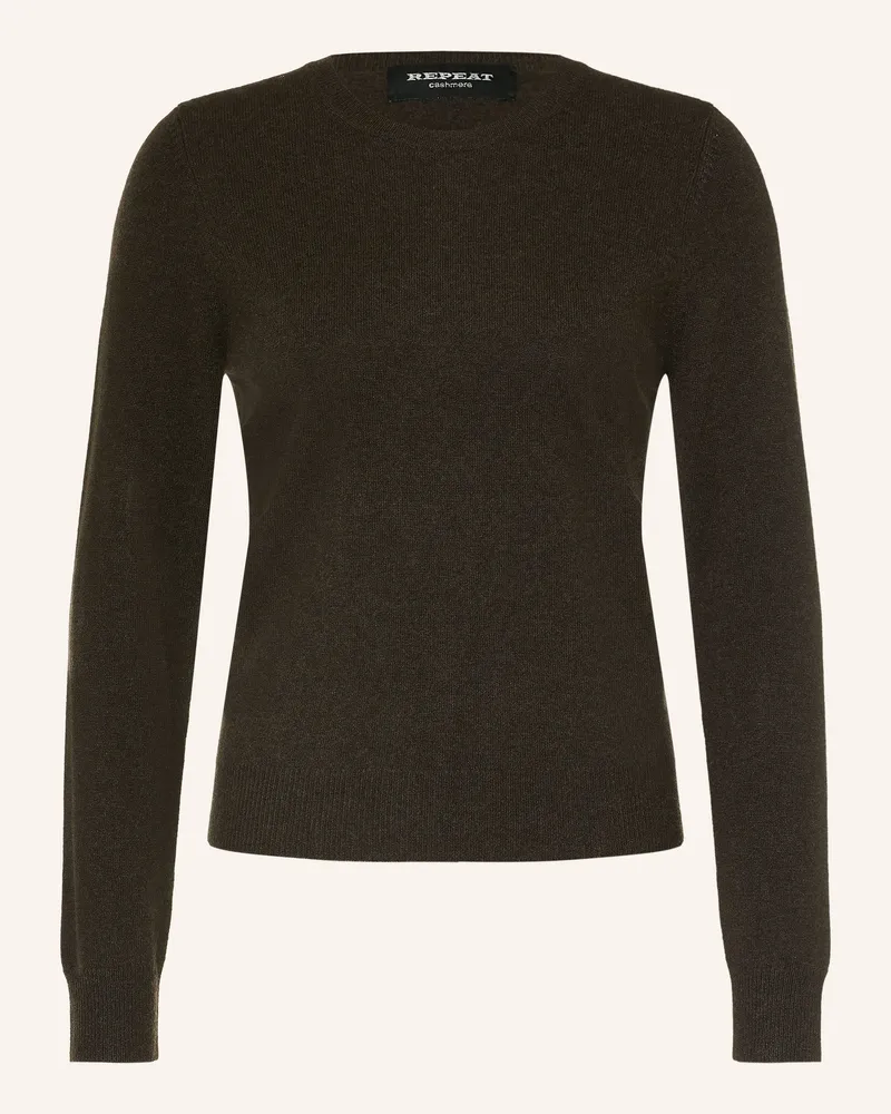 Repeat Cashmere-Pullover braun Dunkelbraun