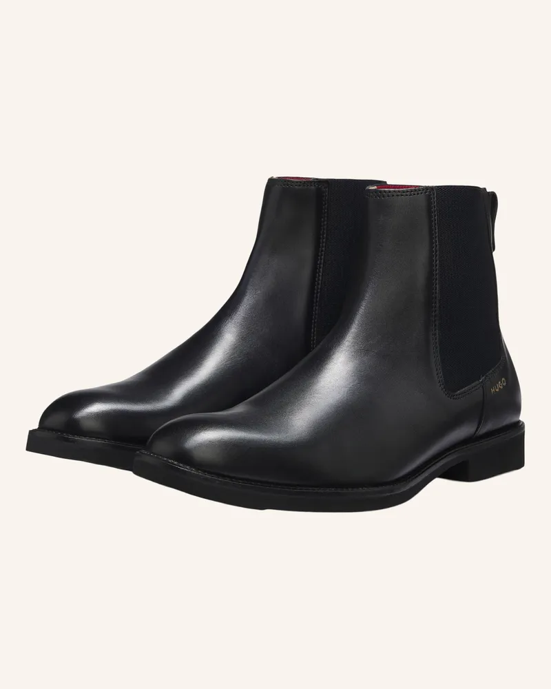 HUGO BOSS Boots Ginsby_Cheb_Pllt schwarz Schwarz