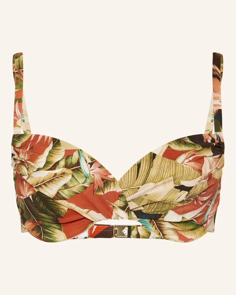 Maryan Mehlhorn Bügel-Bikini-Top ELEMENTS Dunkelorange
