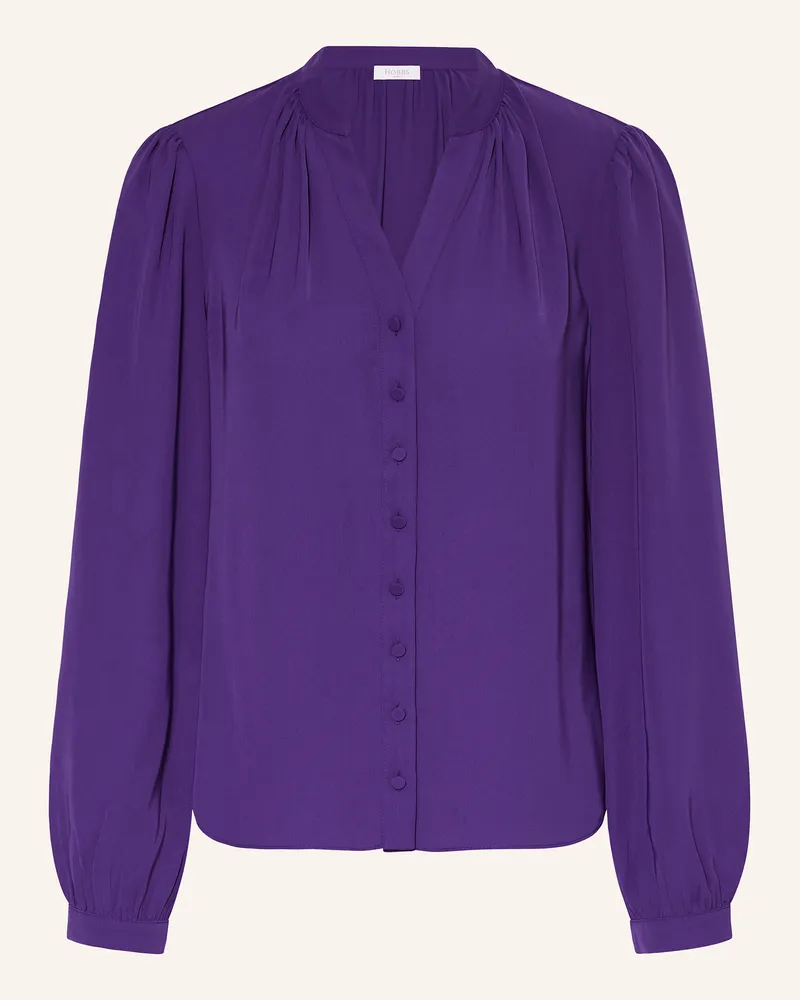HOBBS London Bluse PEONY Dunkellila