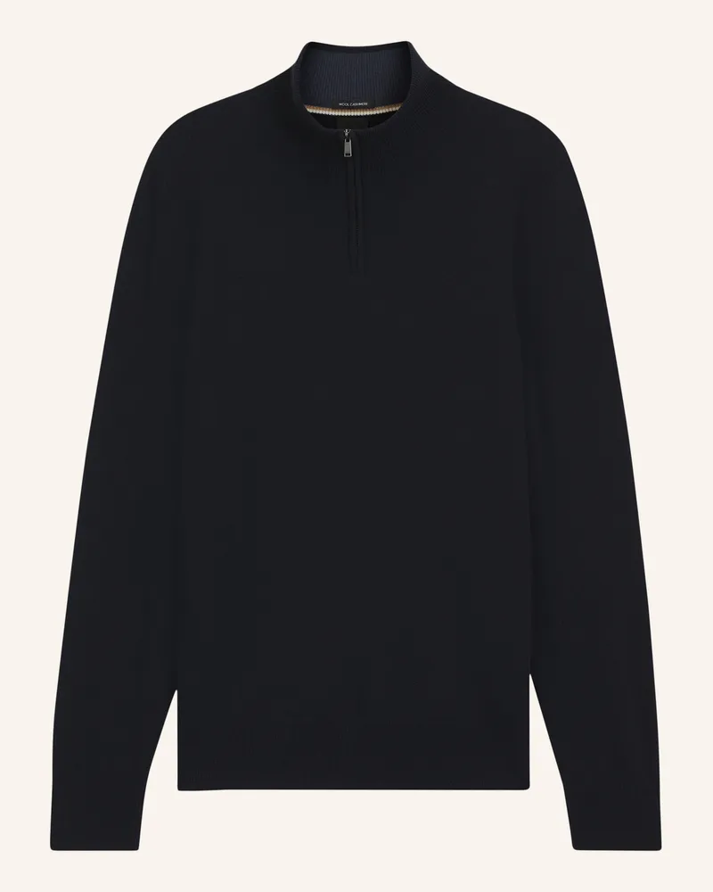 HUGO BOSS Pullover H-Hemarlo Regular Fit blau Dunkelblau