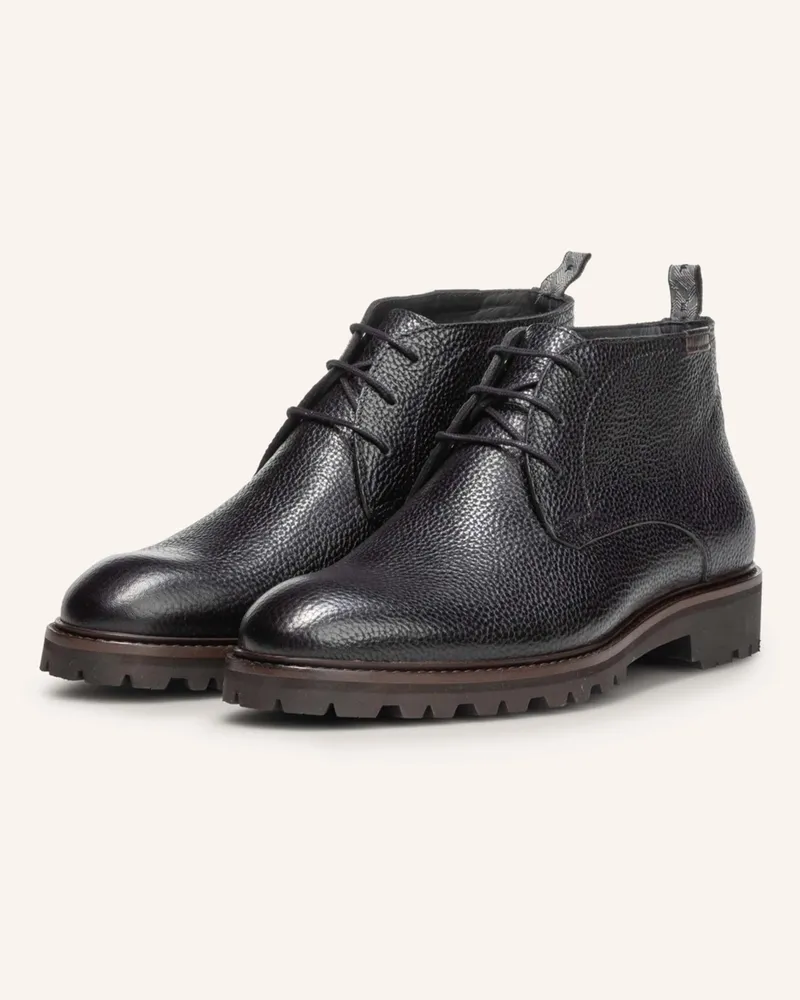 Floris van Bommel Schnürboots STURDI 01 Schwarz