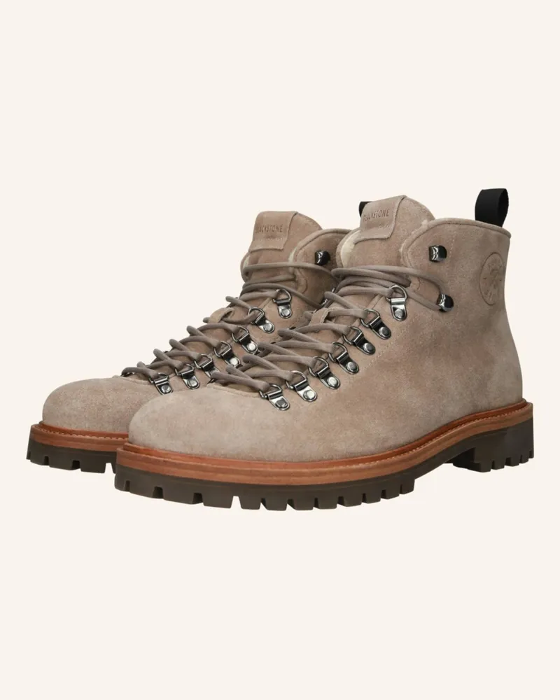 Blackstone Schnürboots Beige
