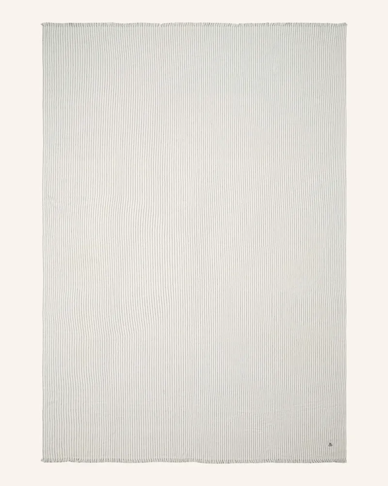 Marc O'Polo Plaid Fine Stripe grau Creme