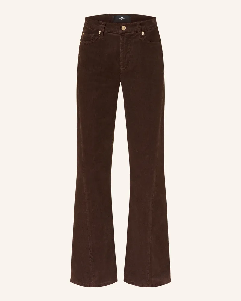 7 for all mankind Bootcut-Hose TWISTED DOJO TAILORLESS aus Cord 1lp