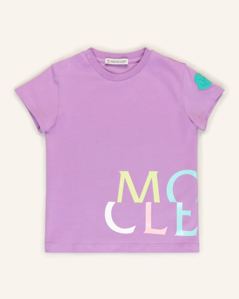 Moncler T-Shirt lila Helllila