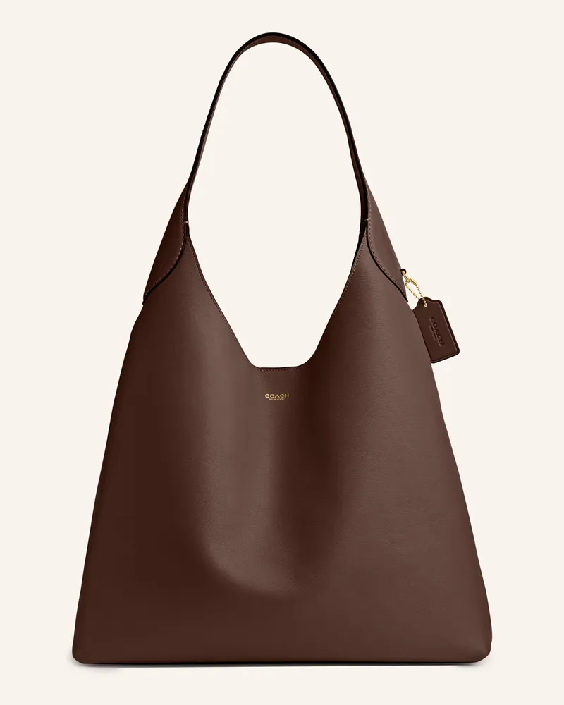 Coach Beuteltasche Brooklyn Large braun Dunkelbraun