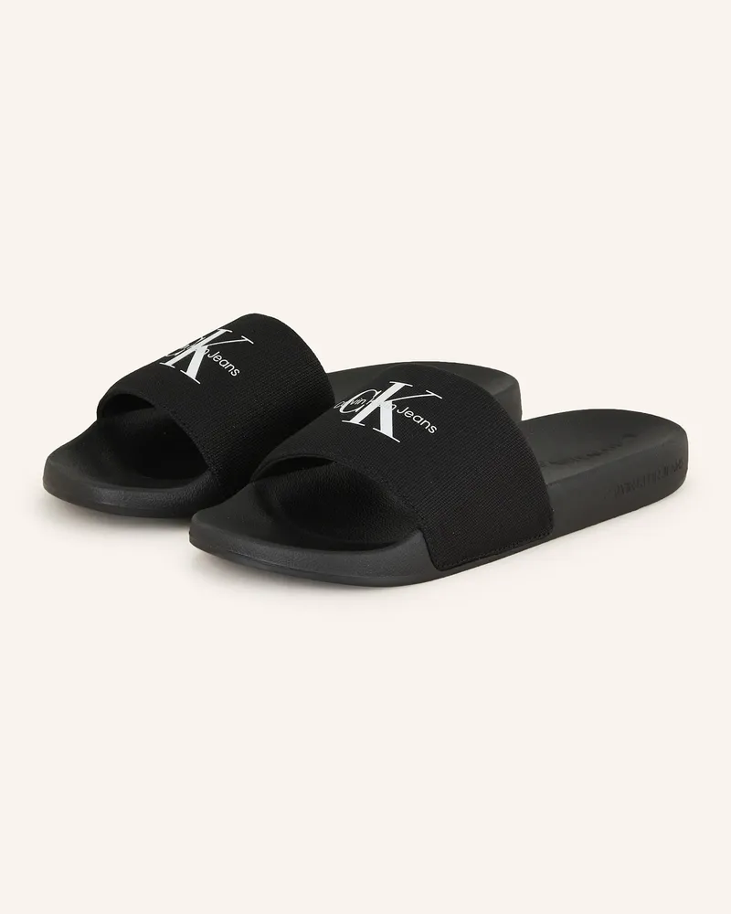 Calvin Klein Pantoletten Schwarz