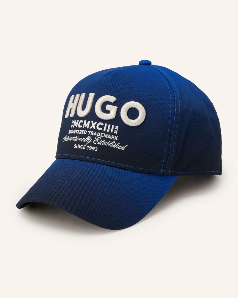 HUGO BOSS Cap MERK DEGRADÈ Blau
