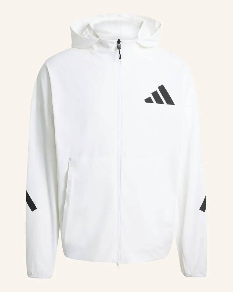 adidas ADIDAS Z.N.E. WOVEN TRAININGSJACKE Weiss