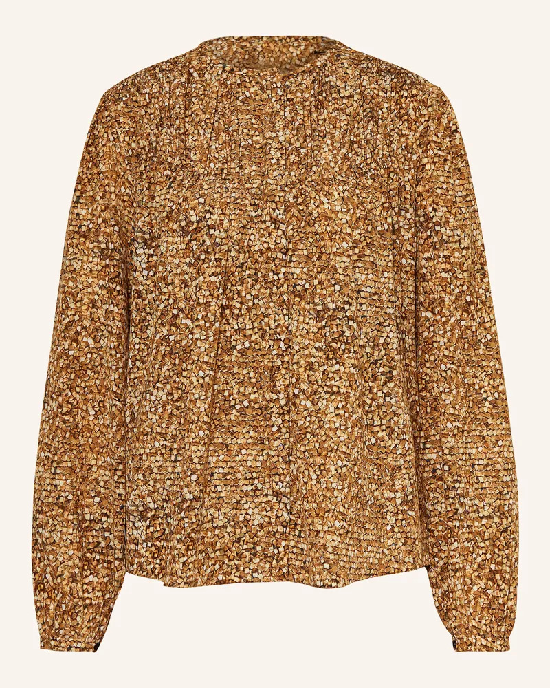 Isabel Marant Seidenbluse SALLY Dunkelgelb