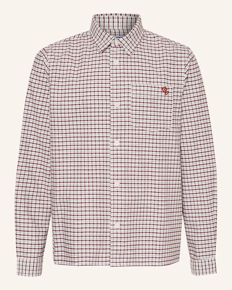 Jack & Jones Hemd braun Weiss