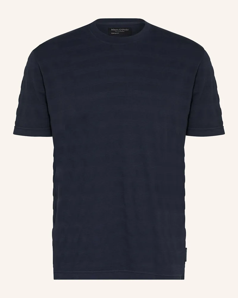 Marc O'Polo T-Shirt Dunkelblau