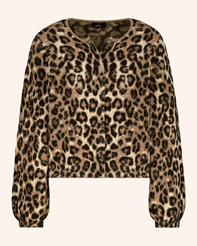 monari Strickjacke braun Schwarz