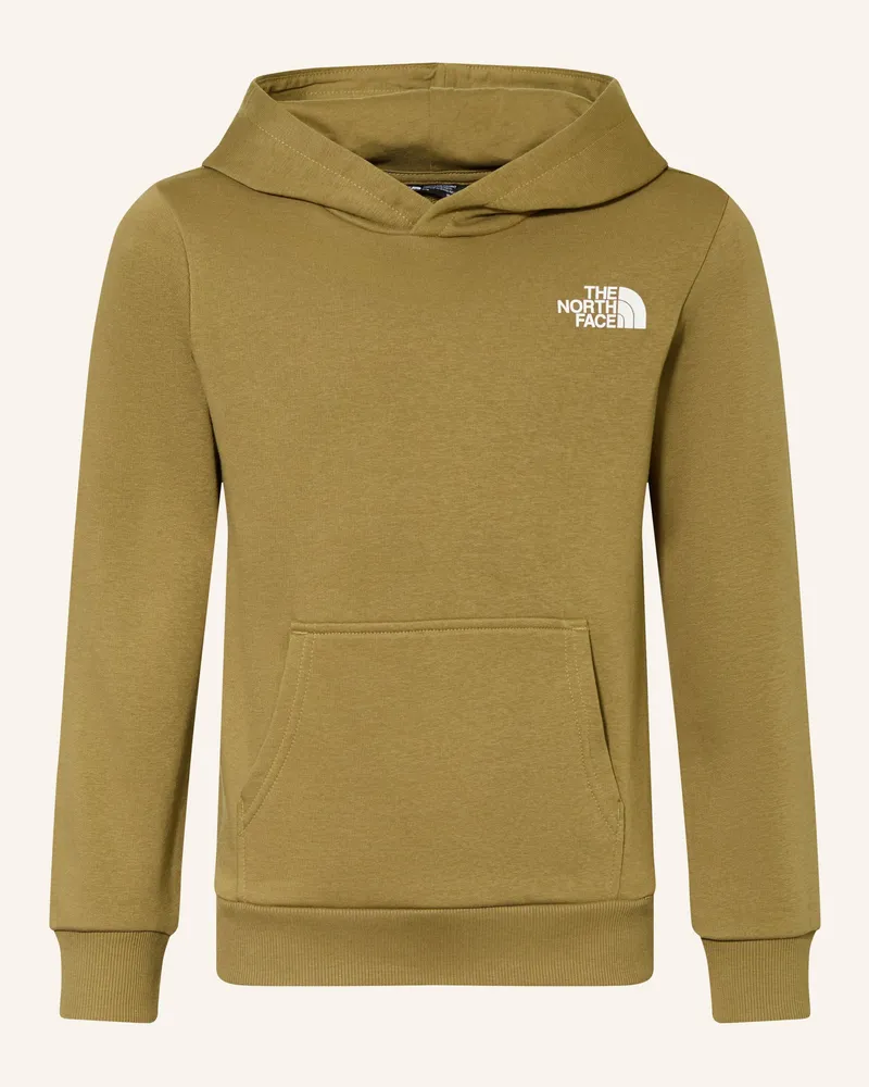 The North Face Hoodie gruen Khaki