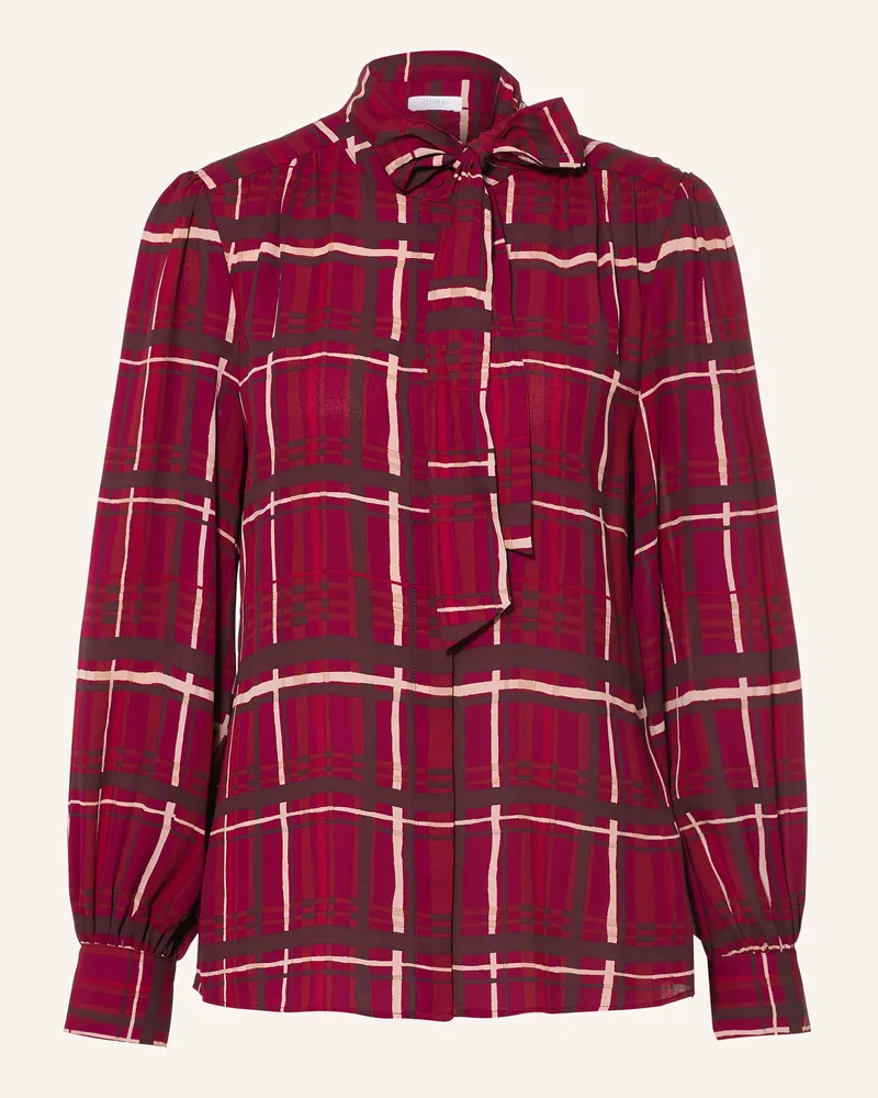 HOBBS London Schluppenbluse Aisha rot Dunkelrot