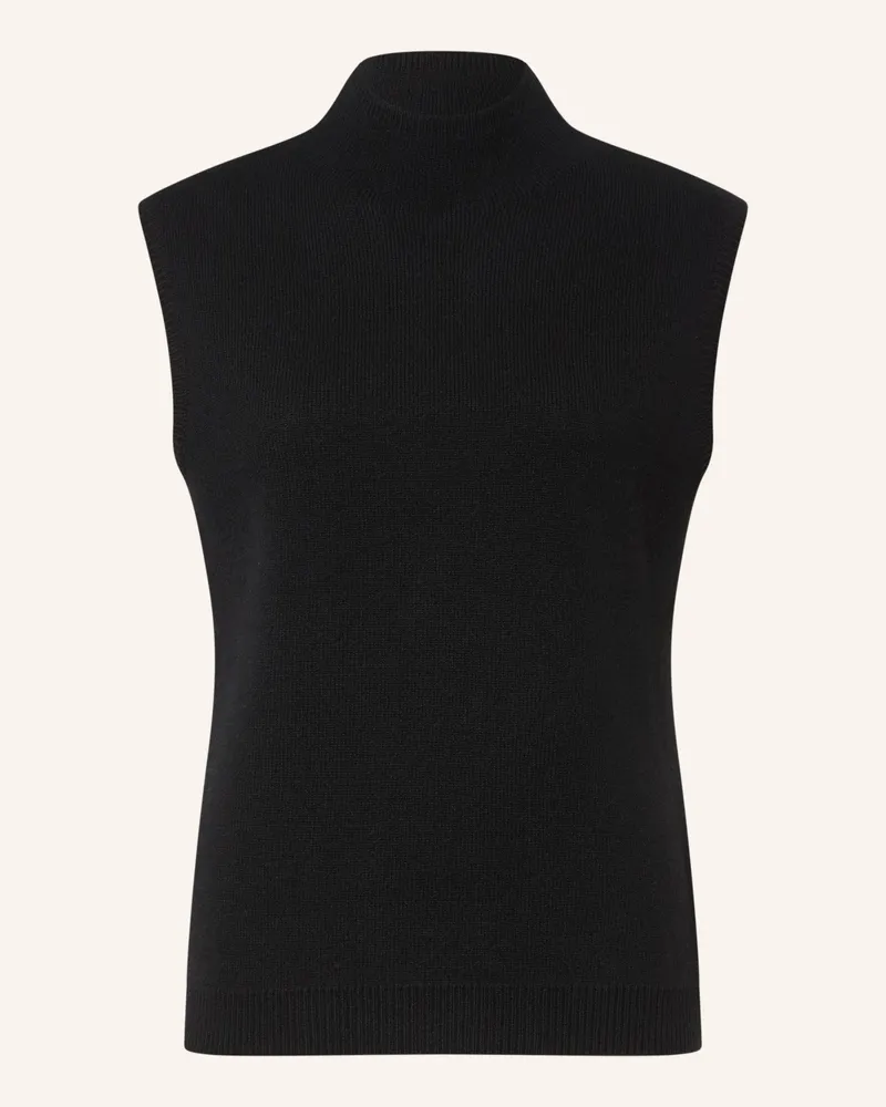 lilienfels Pullunder Mit Cashmere schwarz Schwarz