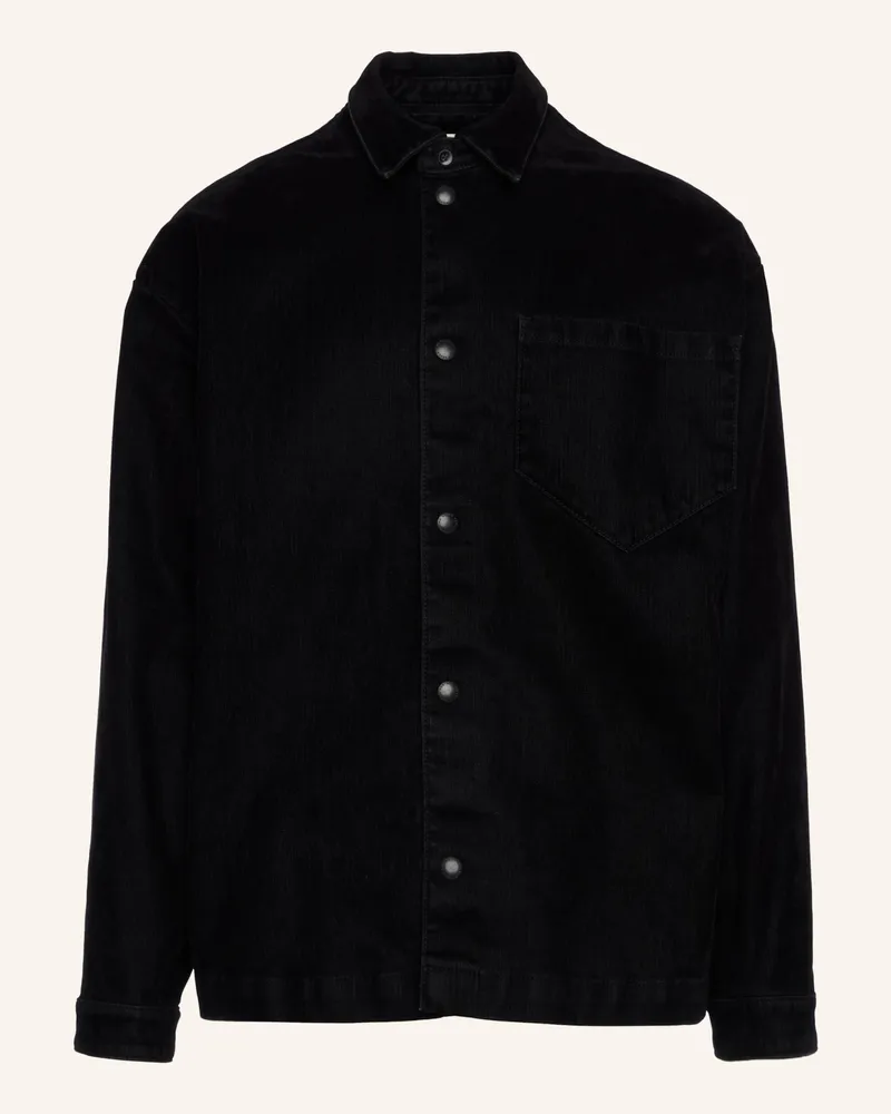 7 for all mankind Overshirt schwarz Schwarz