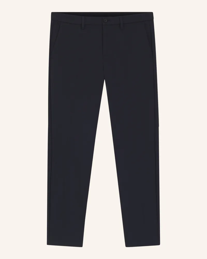 HUGO BOSS Casual Hose T_COMMUTER-SLIMTEKCO Dunkelblau