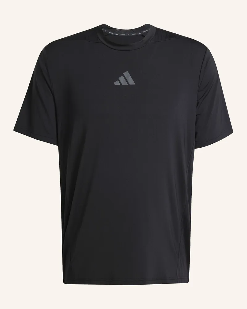 adidas DESIGNED-FOR-TRAINING INTENSITY T-SHIRT Schwarz