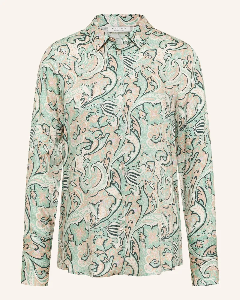 Eterna Bluse REGULAR FIT Grün