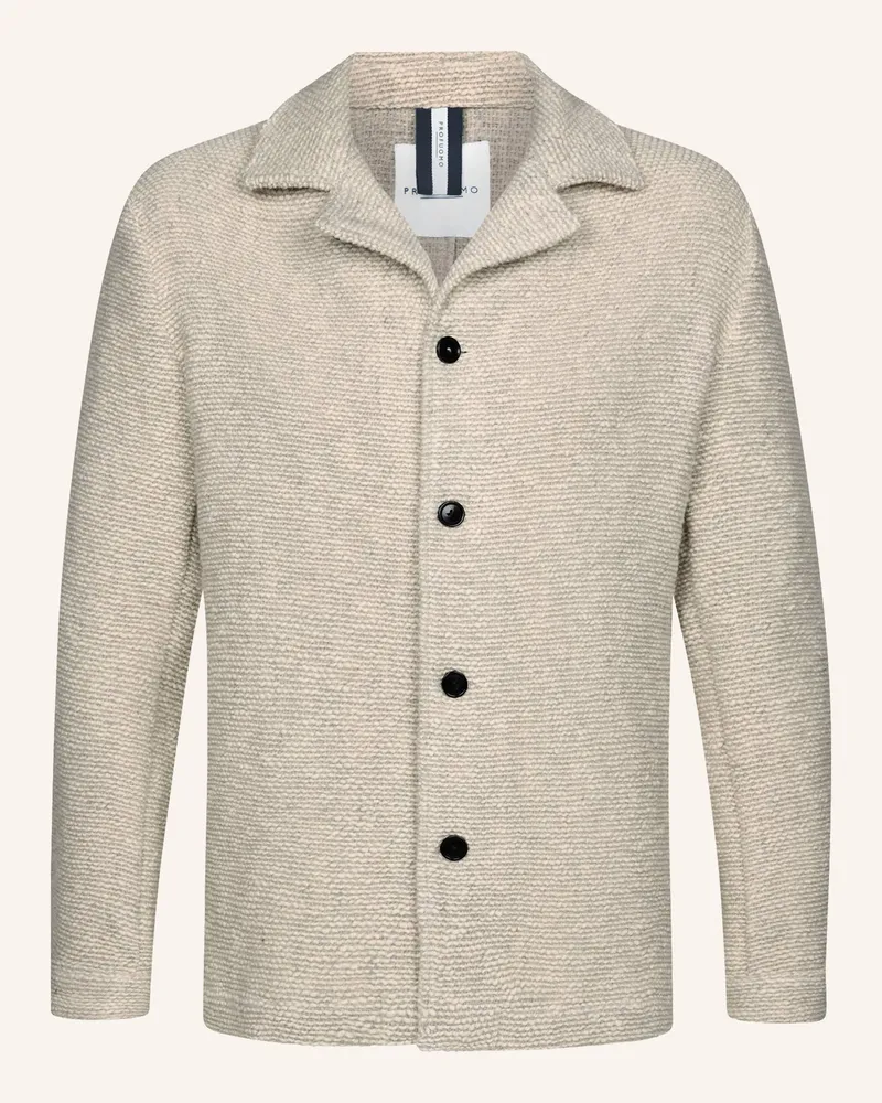 Profuomo Herren Overshirt Weiss