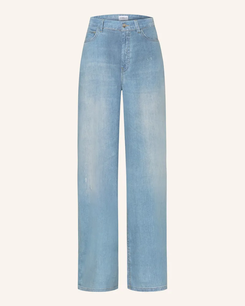 MARELLA Marlenehose Mlspagina In Jeansoptik blau Hellblau