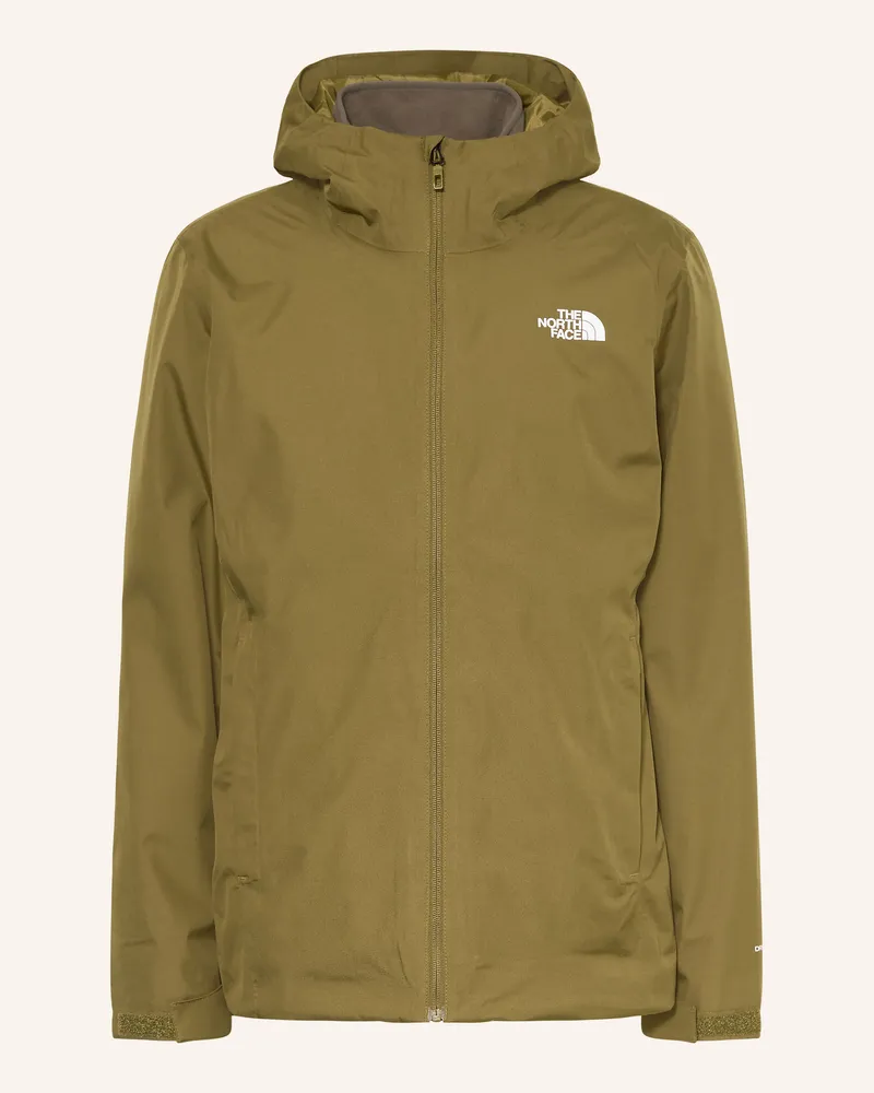 The North Face 2-In-1-Jacke Quest Dryvent™ Triclimate braun Khaki