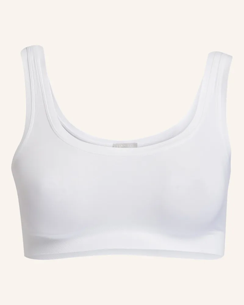 Hanro Bustier Touch Feeling weiss Weiss
