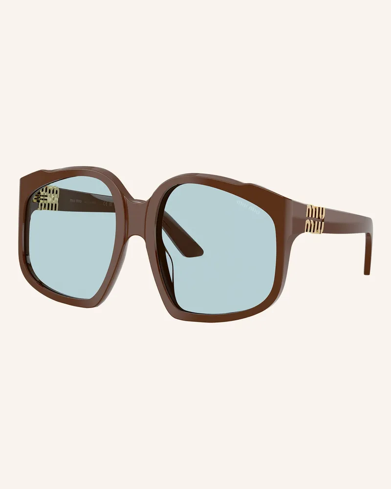 Miu Miu Sonnenbrille Mu a07s braun 24d20r