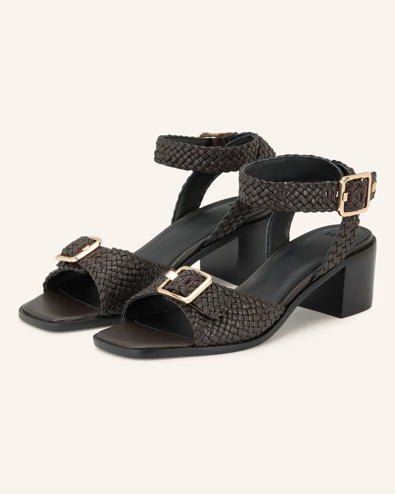 HUGO BOSS Sandaletten Charlize braun Schwarz