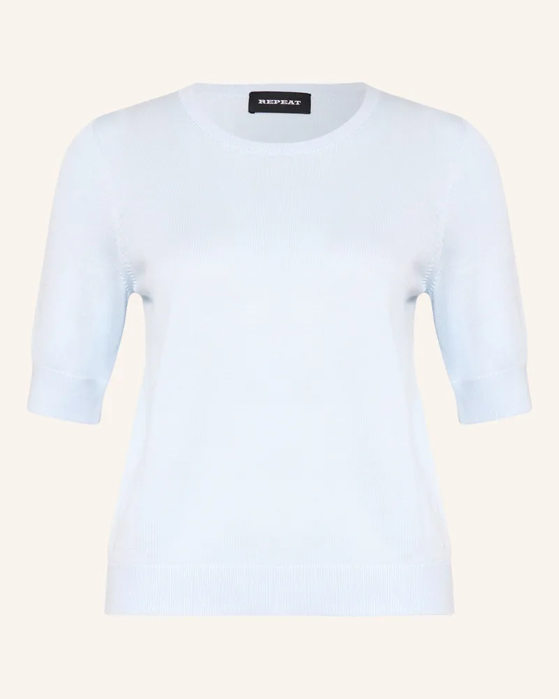 Repeat Strickshirt Hellblau