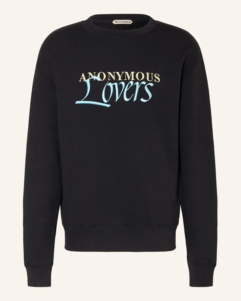J.W.Anderson Sweatshirt schwarz Dunkelblau