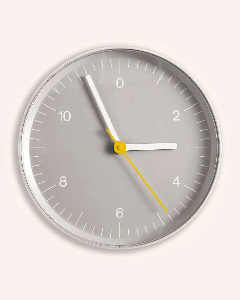 Hay Wanduhr grau Grau