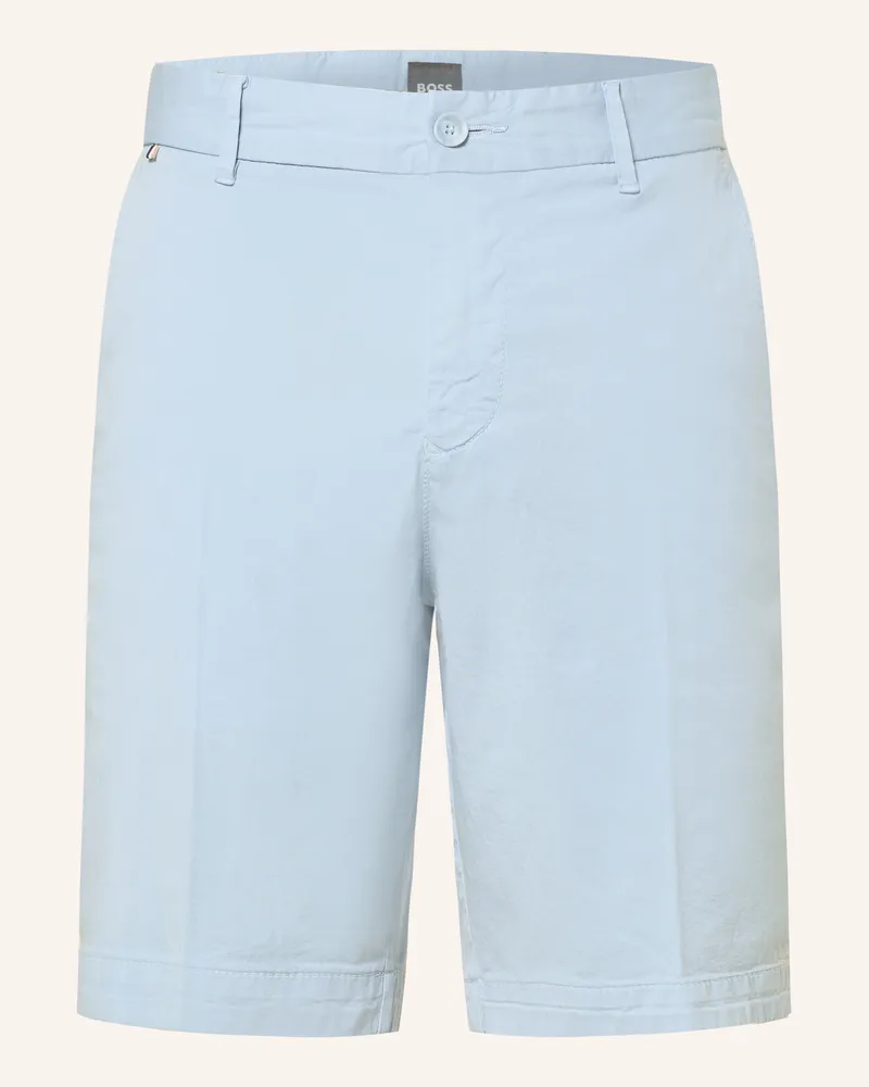 HUGO BOSS Chinoshorts Regular Fit Hellblau