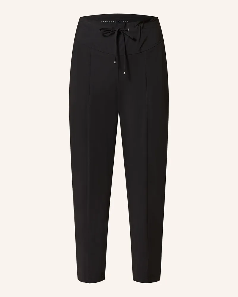 RAFFAELLO ROSSI  7/8-Hose AZRA aus Jersey Schwarz