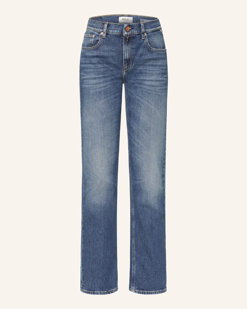 Replay Jeans Akeme Straight Fit blau 007