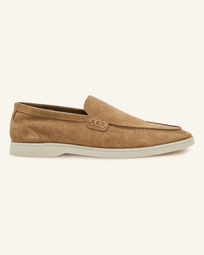Reiss Slipper Kason beige Hellbraun