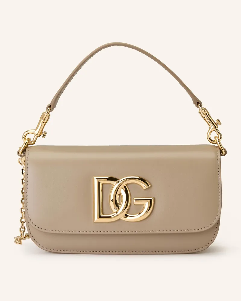 Dolce & Gabbana Umhängetasche 3.5 Taupe