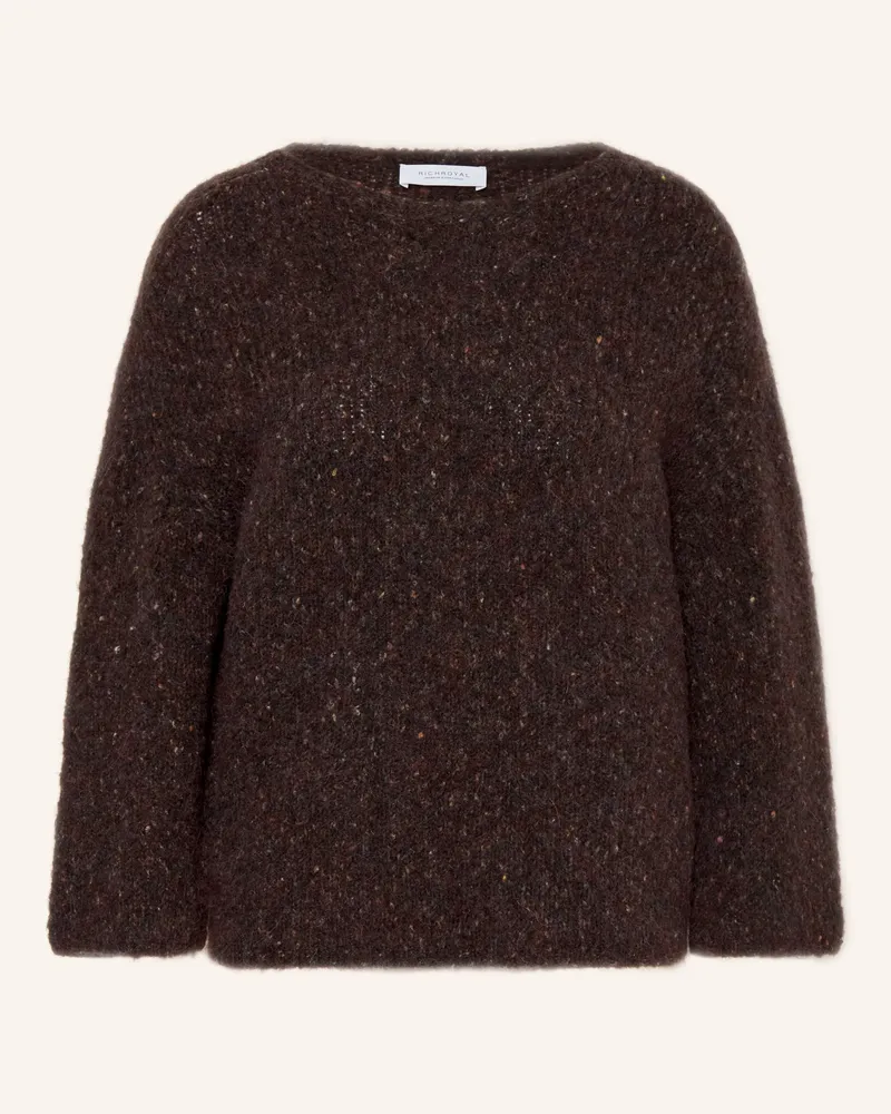 Rich&Royal Pullover Mit Alpaka braun Dunkelbraun