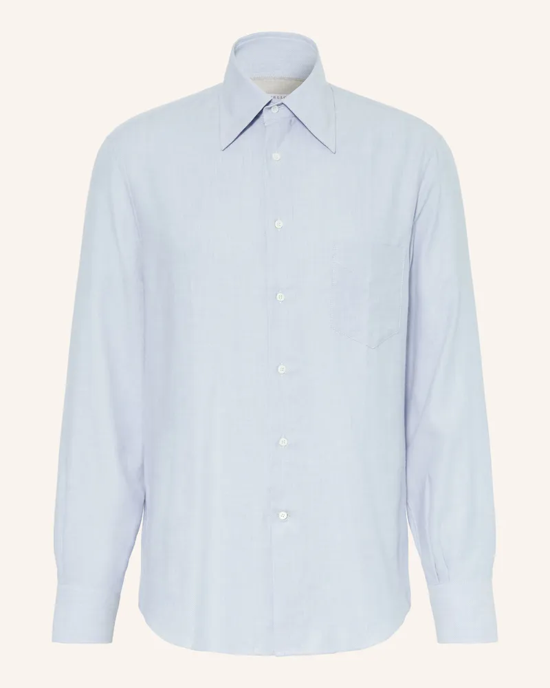 Brunello Cucinelli Hemd Comfort Fit blau Hellblau