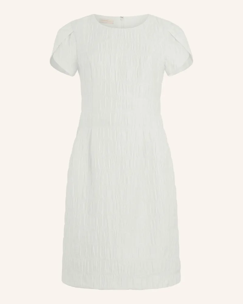 Apart Kurzes Jacquardkleid Creme