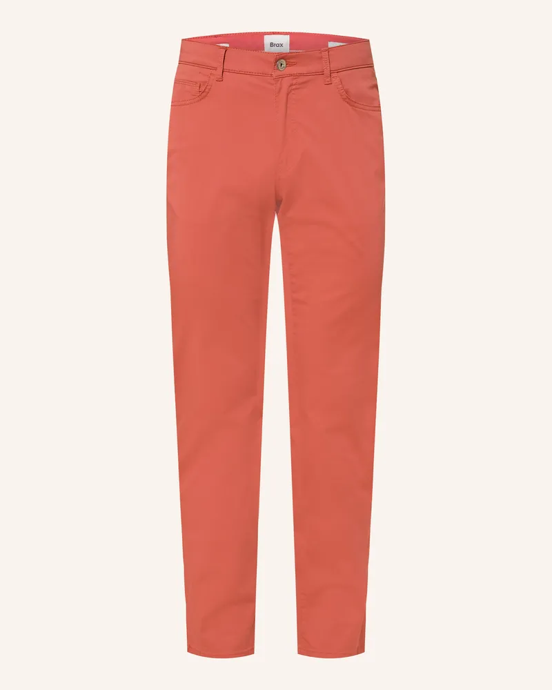 Brax Hose Cadiz Slim Fit rot Rot