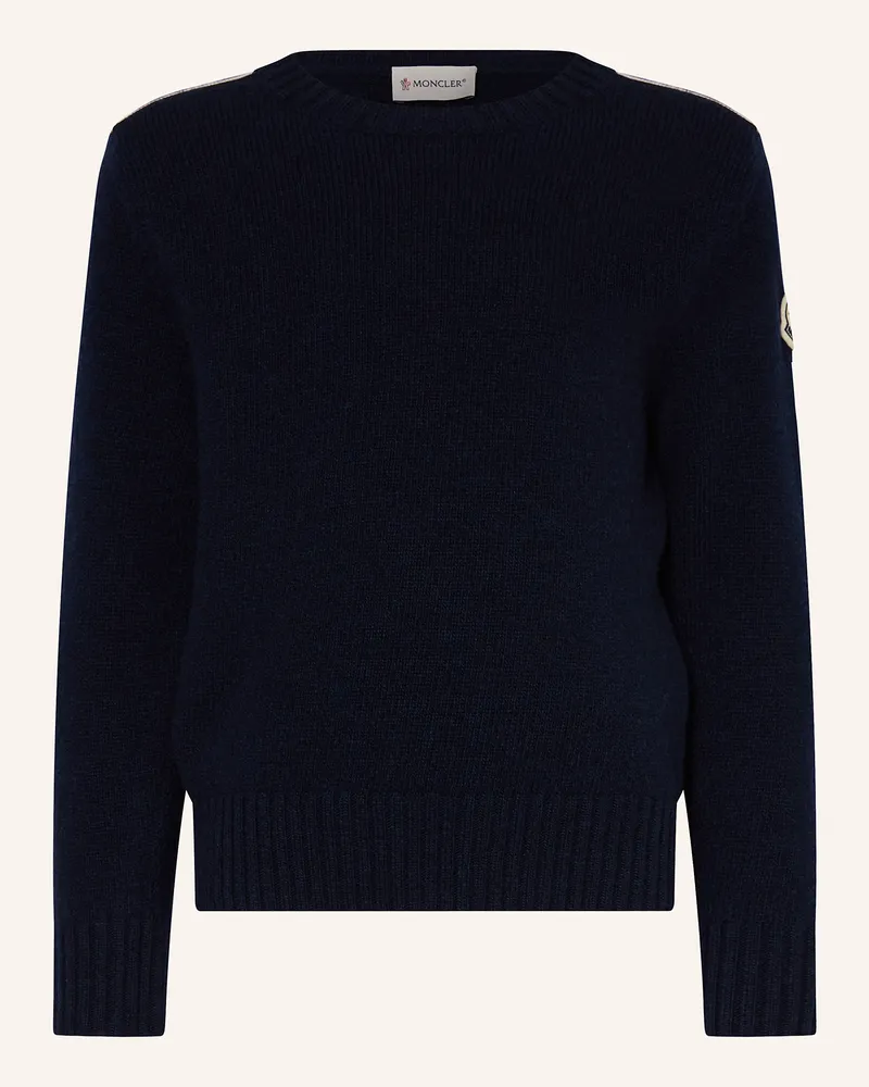 Moncler Pullover blau Dunkelblau
