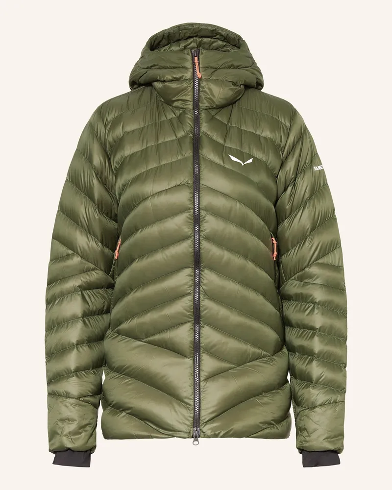 Salewa Lightweight-Daunenjacke Ortles Med 3 gruen Grün