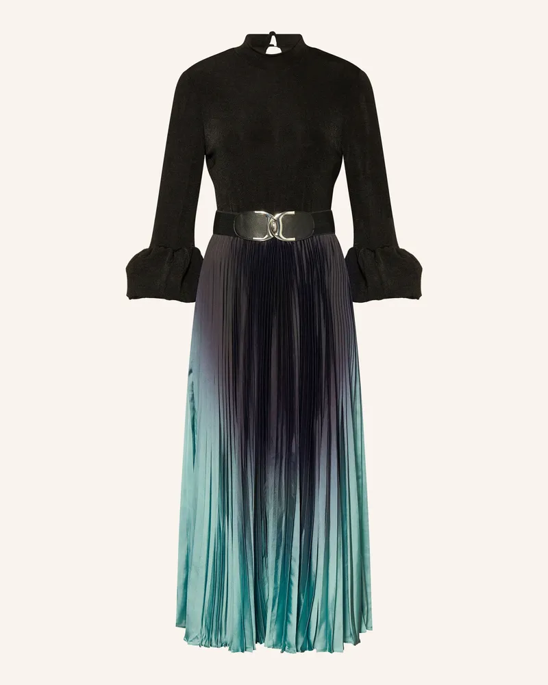 Phase Eight Cocktailkleid MELONI im Materialmix Schwarz