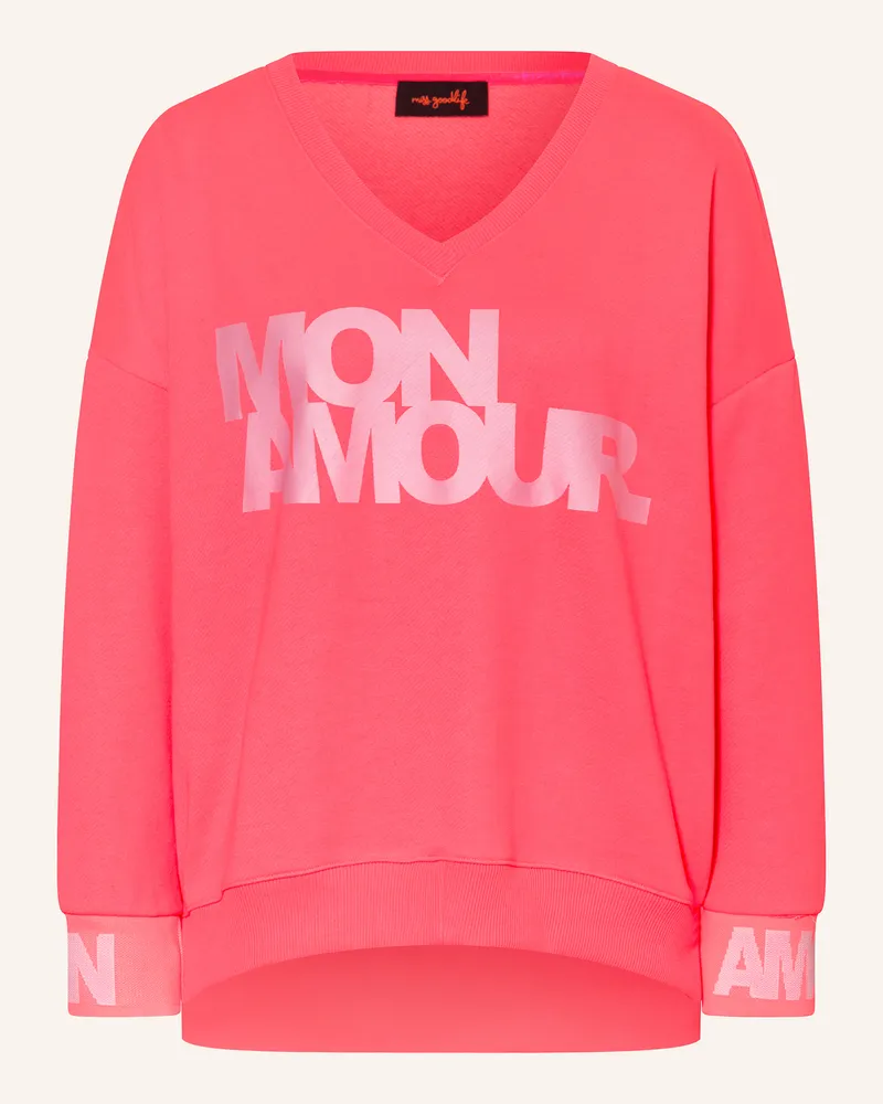 Miss Goodlife Sweatshirt Neonpink