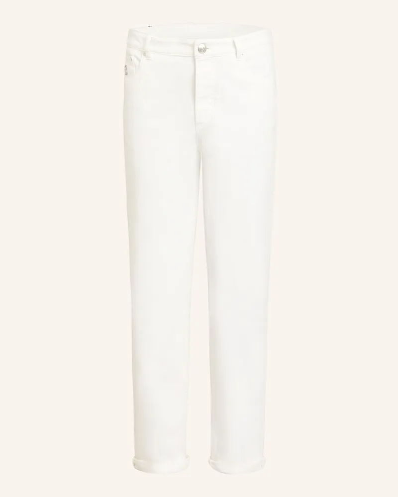 Brunello Cucinelli Jeans Traditional Fit weiss C7210
