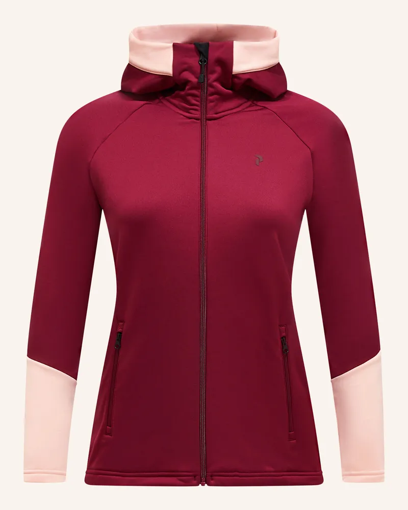 Peak Performance Midlayer-Jacke RIDER ESSENTIALS Rot